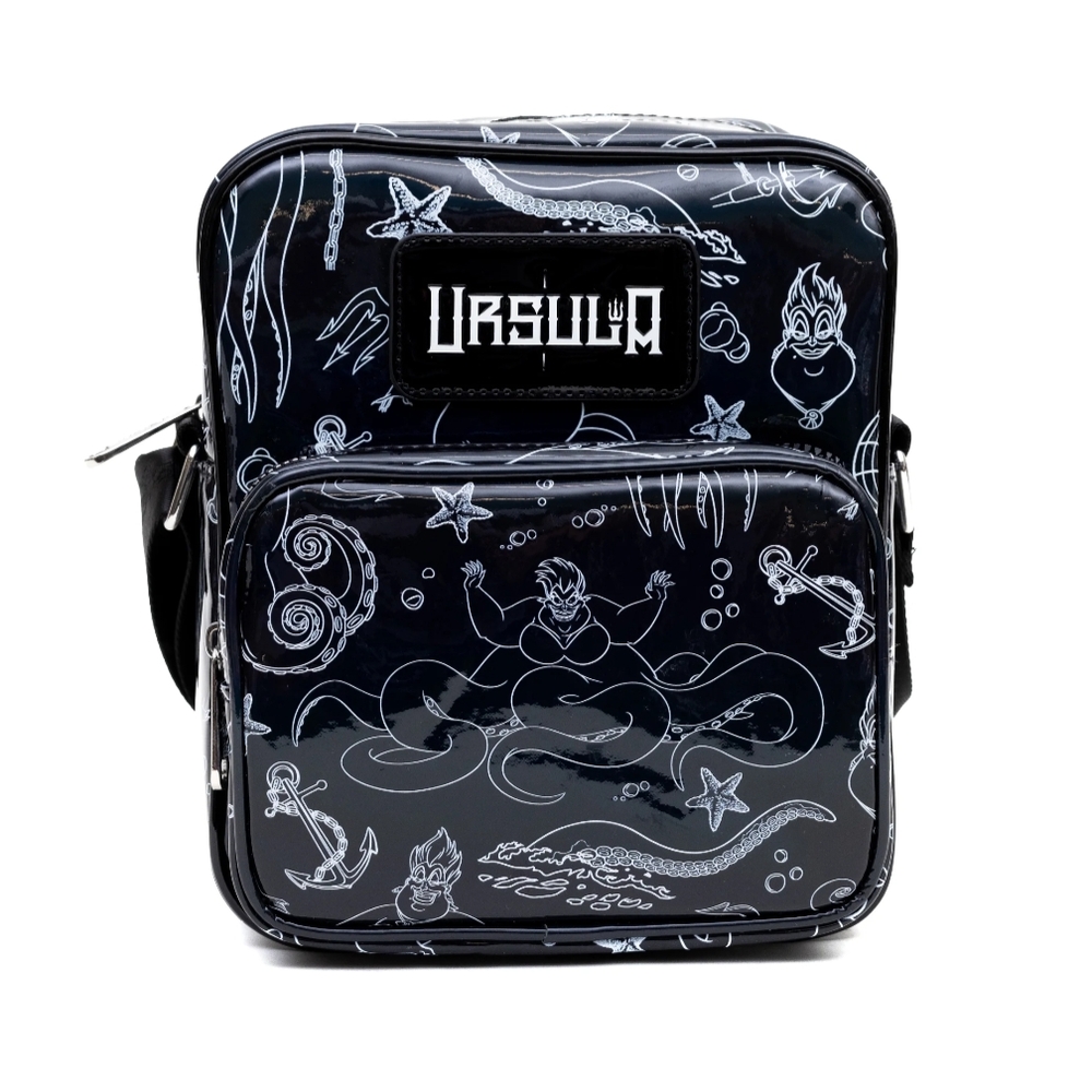 Loungefly Black Crossbody Bag with Elegant Design